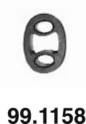 ASSO 99.1158 Holder, exhaust system